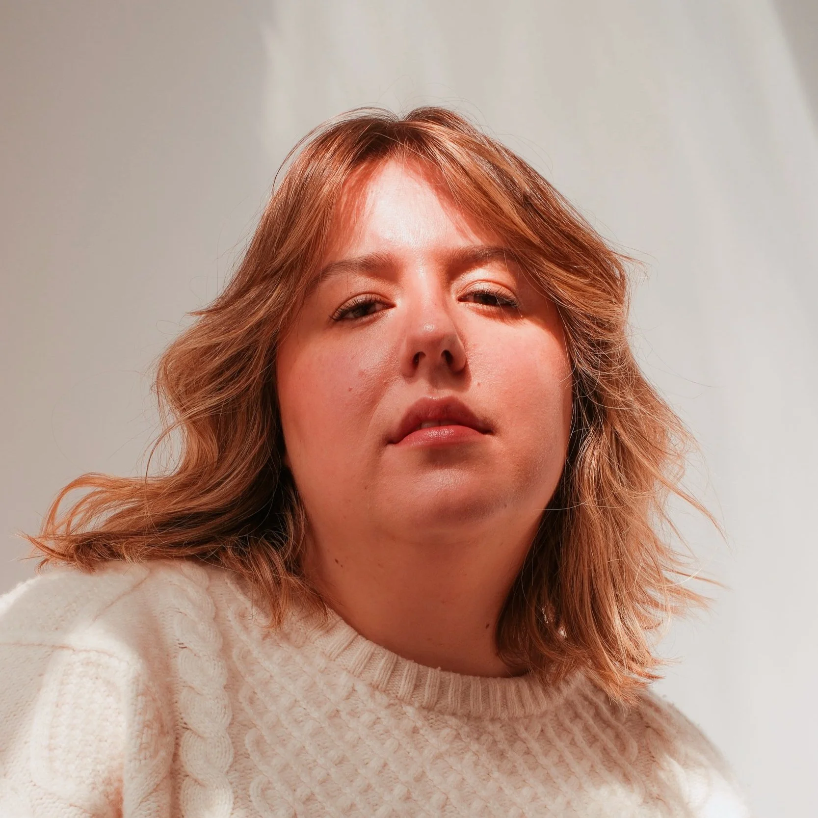 Portrait of Sarah Ladouceur, award-winning hair, makeup, and wig artist